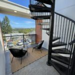 Exterior Deck Spiral Stairs